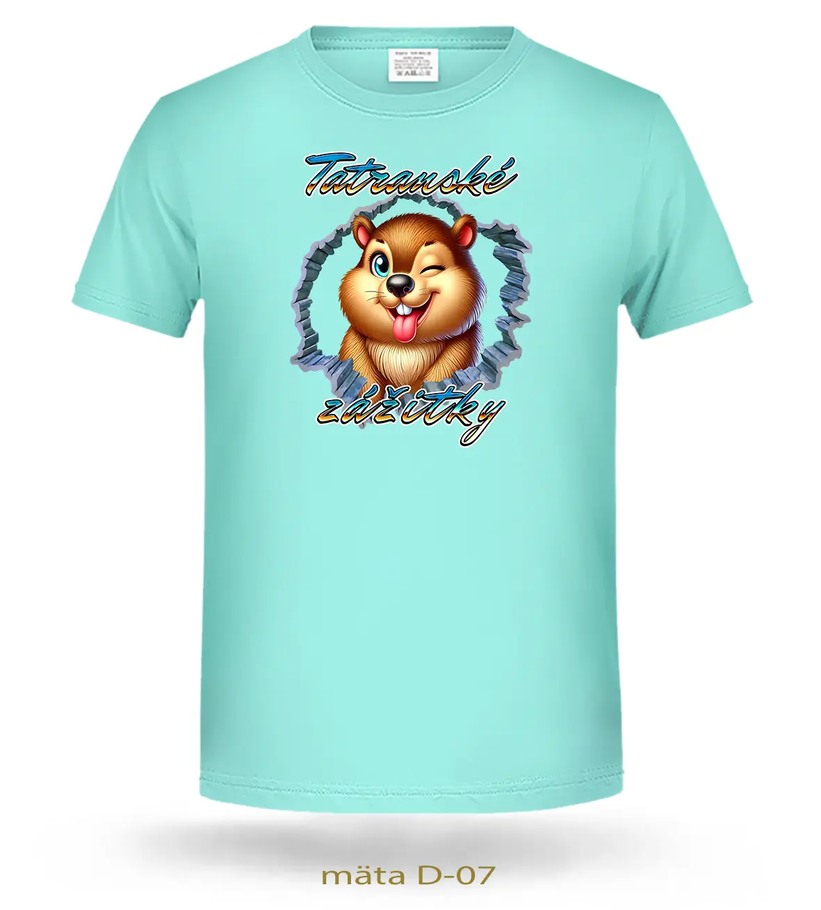 Tričká detské TATRANSKÉ ZÁŽITKY SVIŠŤ